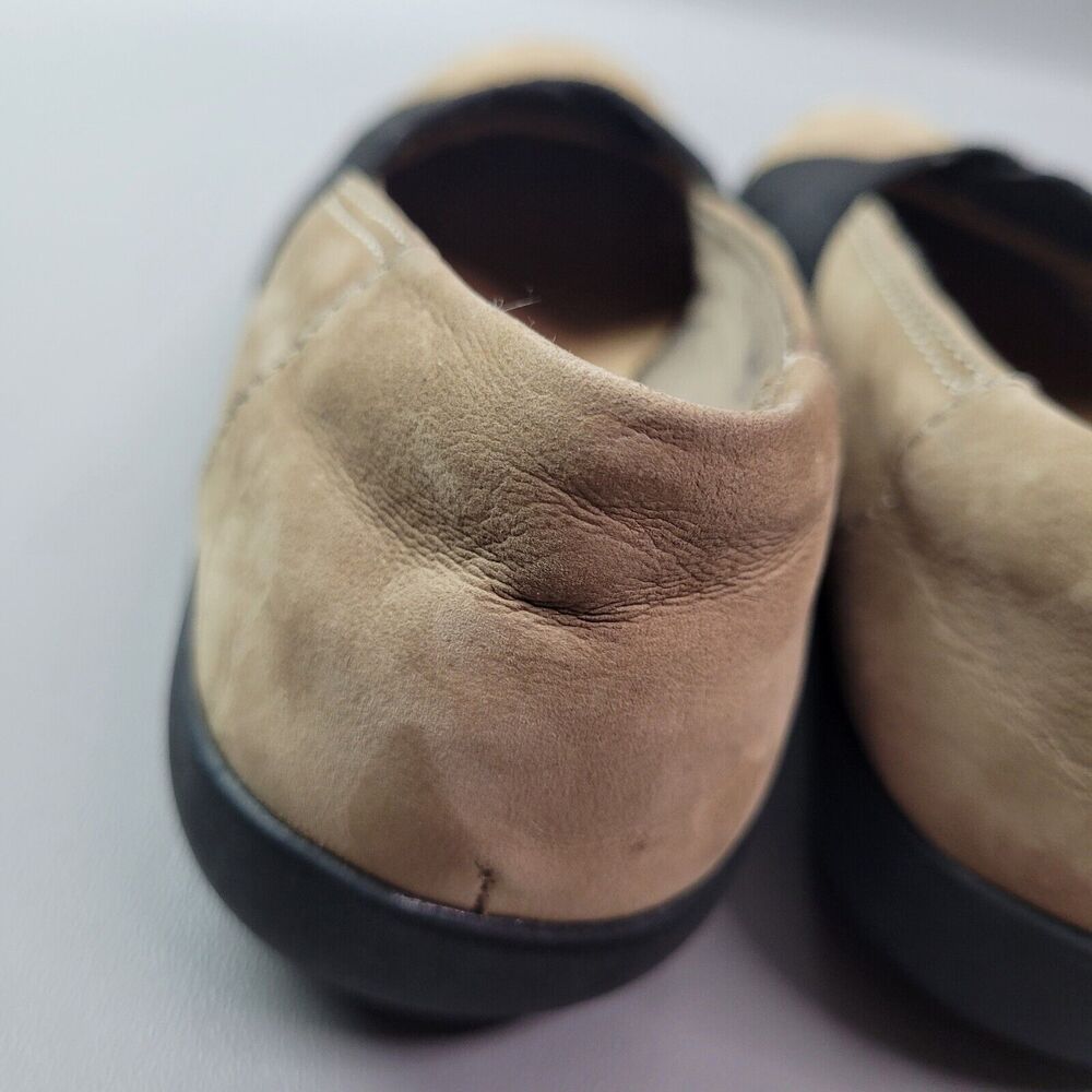 Clarks Beige and Black Flats - Picture 11 of 12